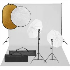 Brand new β€οΈ Photo Studio Kit with Light Set, Backdrop and Reflector β€οΈ
