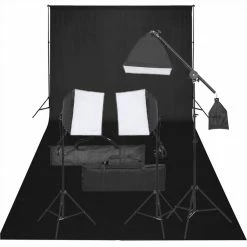 Promo 💯 Photo Studio Kit with Light Set and Backdrop ❤️