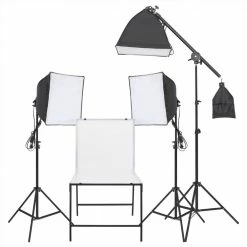 Best Pirce 🤩 Photo Studio Lighting Kit with Shooting Table ✨