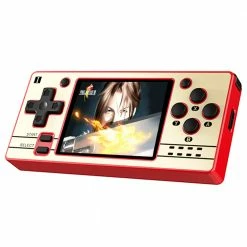 Cheap ⭐ Powkiddy Q20 Mini Handheld Video Game Consoles Open Source Retro 2.4 Inch IPS Screen PS1 Game Player 16GB - Red 🛒