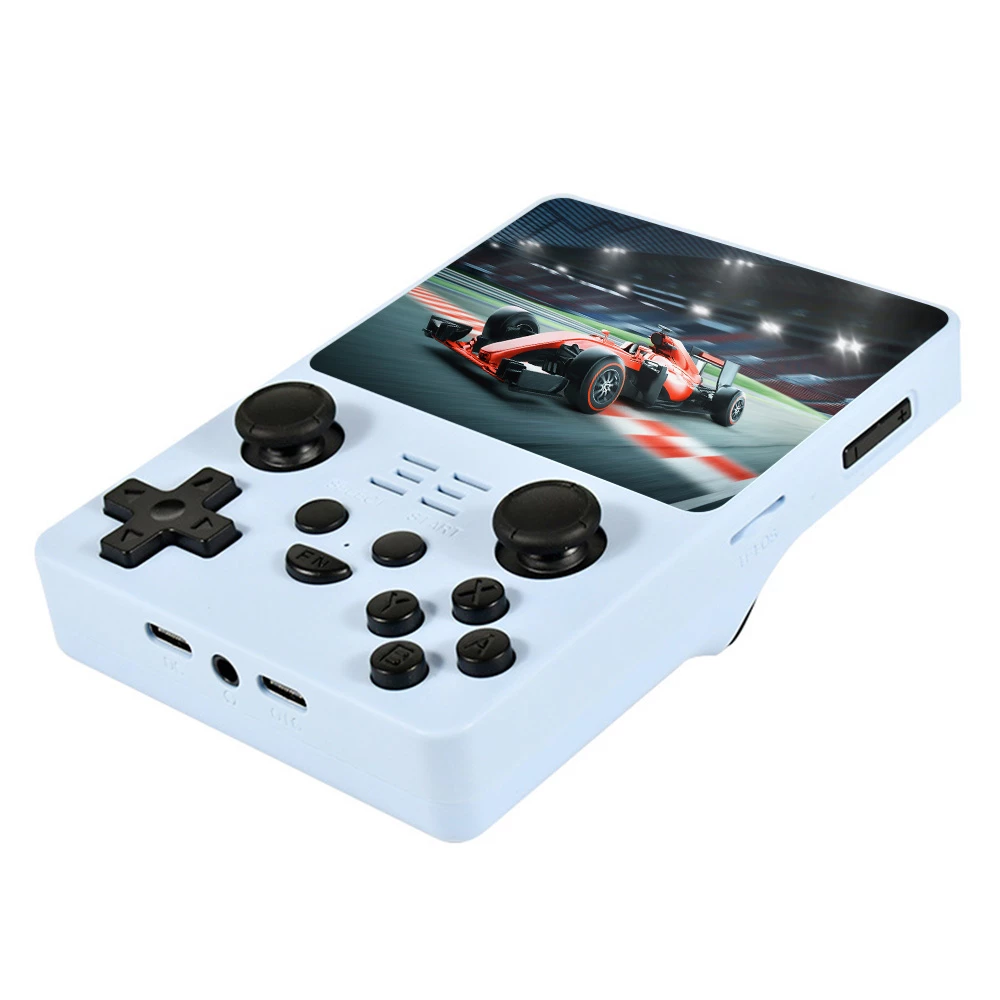 Promo βοΈ Powkiddy RGB20S Handheld Game Console 16+128GB 20,000 Games 3.5'' IPS OCA Screen Open Source for Linux - Blue π₯° - Image 2