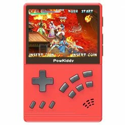 Top 10 🤩 Powkiddy V2 Retro Game Pocket Console 32GB 3.2-inch Screen 10+ Simulators 10000+ Games Kids Gift - Red ⌛