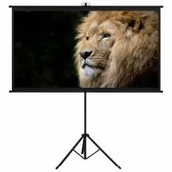Promo 😍 Projection Screen with Tripod 100" 4:3 🛒