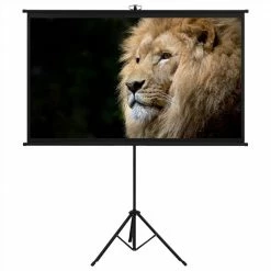 Deals 🔥 Projection Screen with Tripod 50" 16:9 🛒