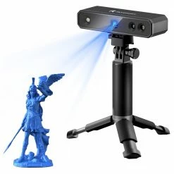 Best deal 👏 Revopoint MINI 3D Scanner, 0.02mm Precision, 0.05mm Point Distance, 10fps Scan Speed, Dual Axis Turntable 🎁