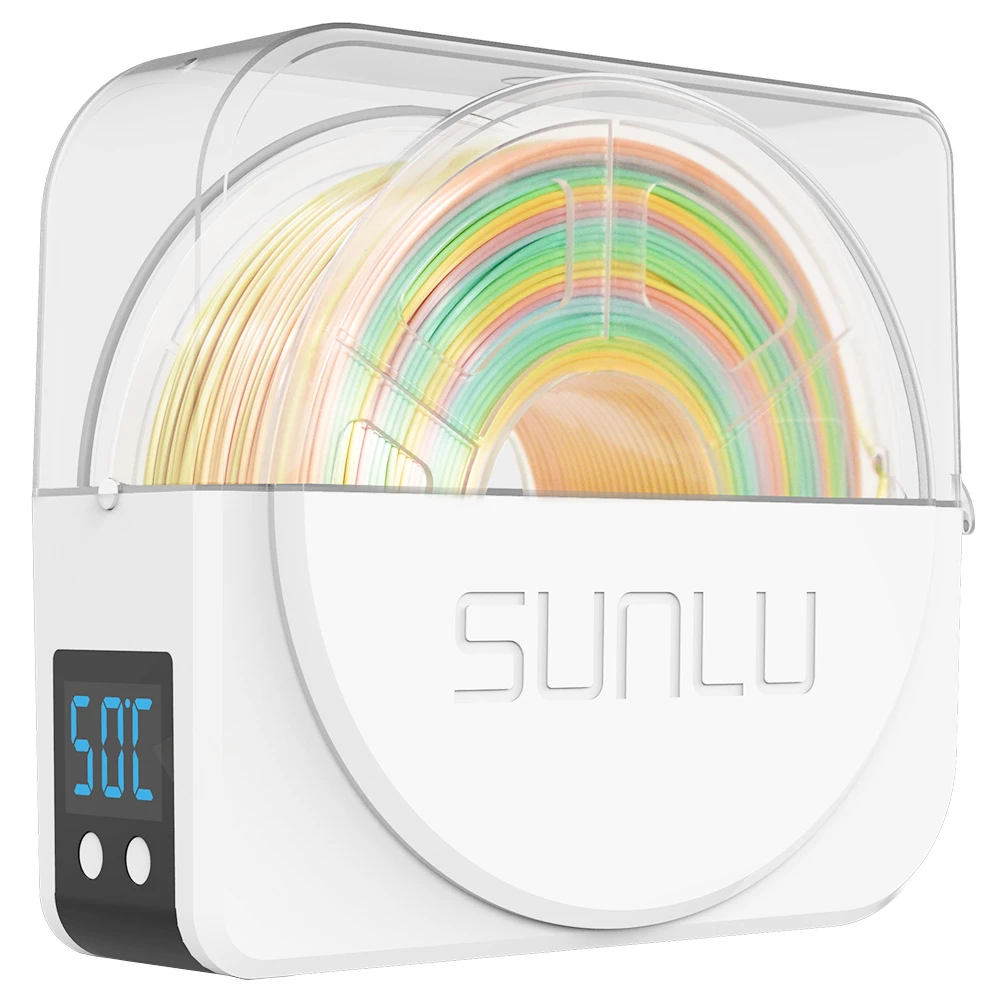 Best deal π Sunlu S1 3D Filament Dryer, Compatible with 1.75mm, 2.85mm, 3.00mm Filament, Maximum Capacity 210 x 85 mm π
