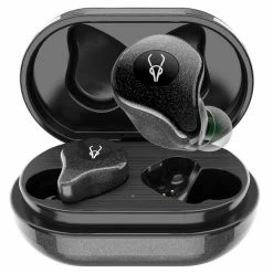 Outlet 𧨠Sabbat E16 Bluetooth 5.2 Music Gaming TWS Earphones, Balanced Armature Driver, Qualcomm QCC3040, 45ms Low Latency, aptX / AAC / SBC, Deep Bass, CVC 8.1 Noise Cancelling, Mystic Black π