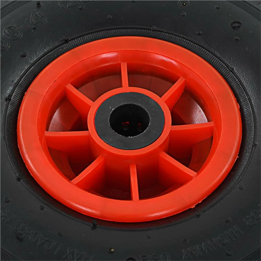 Cheap β€οΈ Sack Truck Wheels 2 pcs Rubber 3.00-4 (260x85) π€© - Image 2