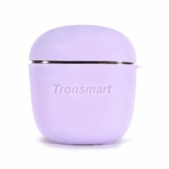Cheapest ✨ Soft Silicone Case for Tronsmart Onyx Ace Pro TWS Headphones Protective Box Shell - Purple ❤️