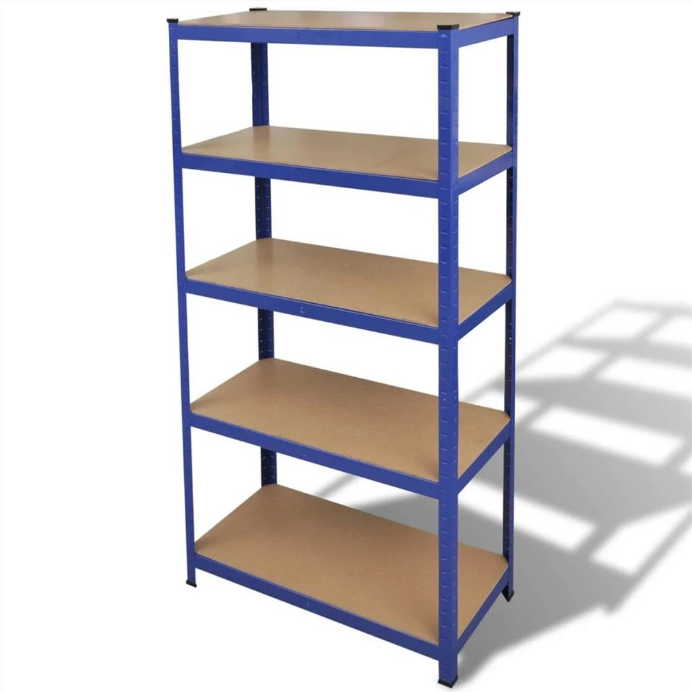 Discount 🎉 Storage Shelf Garage Storage Organizer Blue 🌟