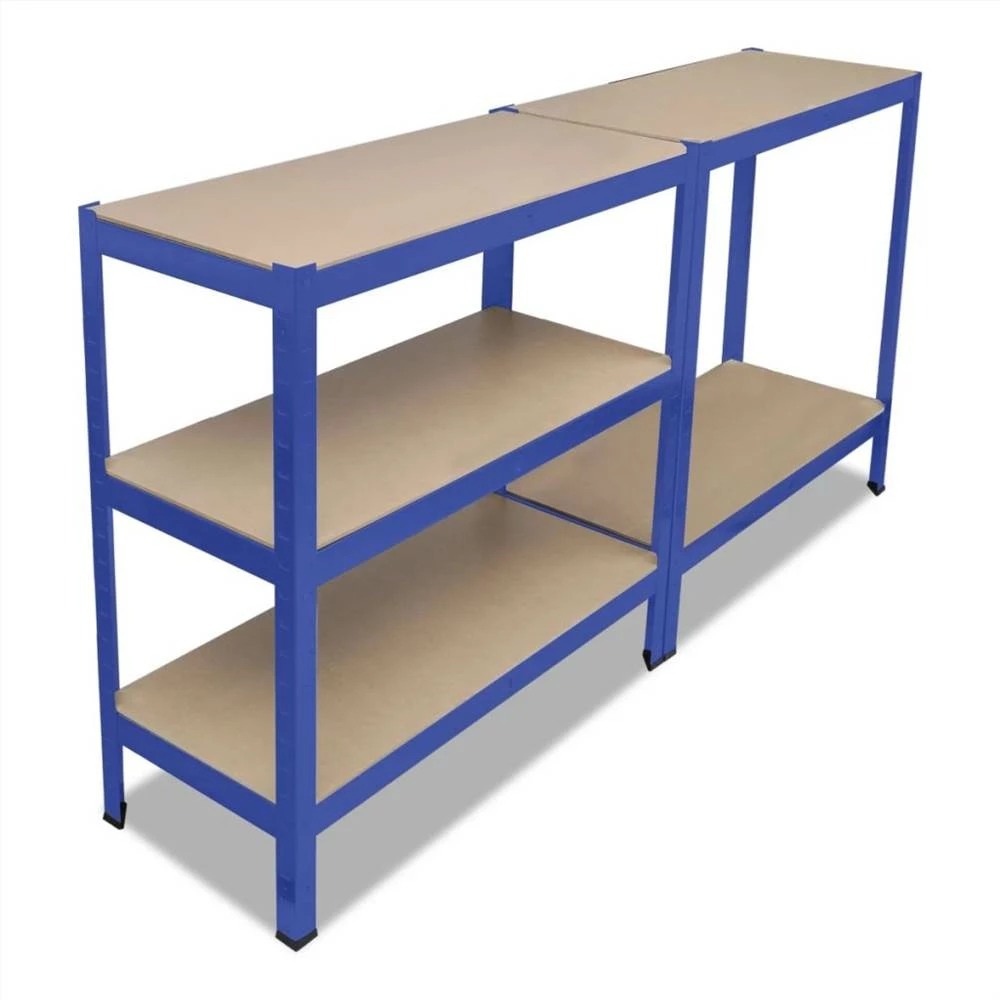 Discount 🎉 Storage Shelf Garage Storage Organizer Blue 🌟 - Image 4
