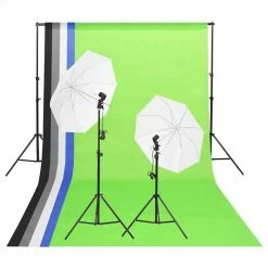 Coupon 🌟 Studio Lighting Kit with Backdrops & Umbrellas 👍