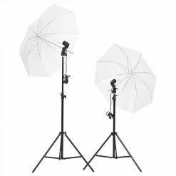 Wholesale ⭐ Studio Lighting Kit with Tripods & Umbrellas 👏