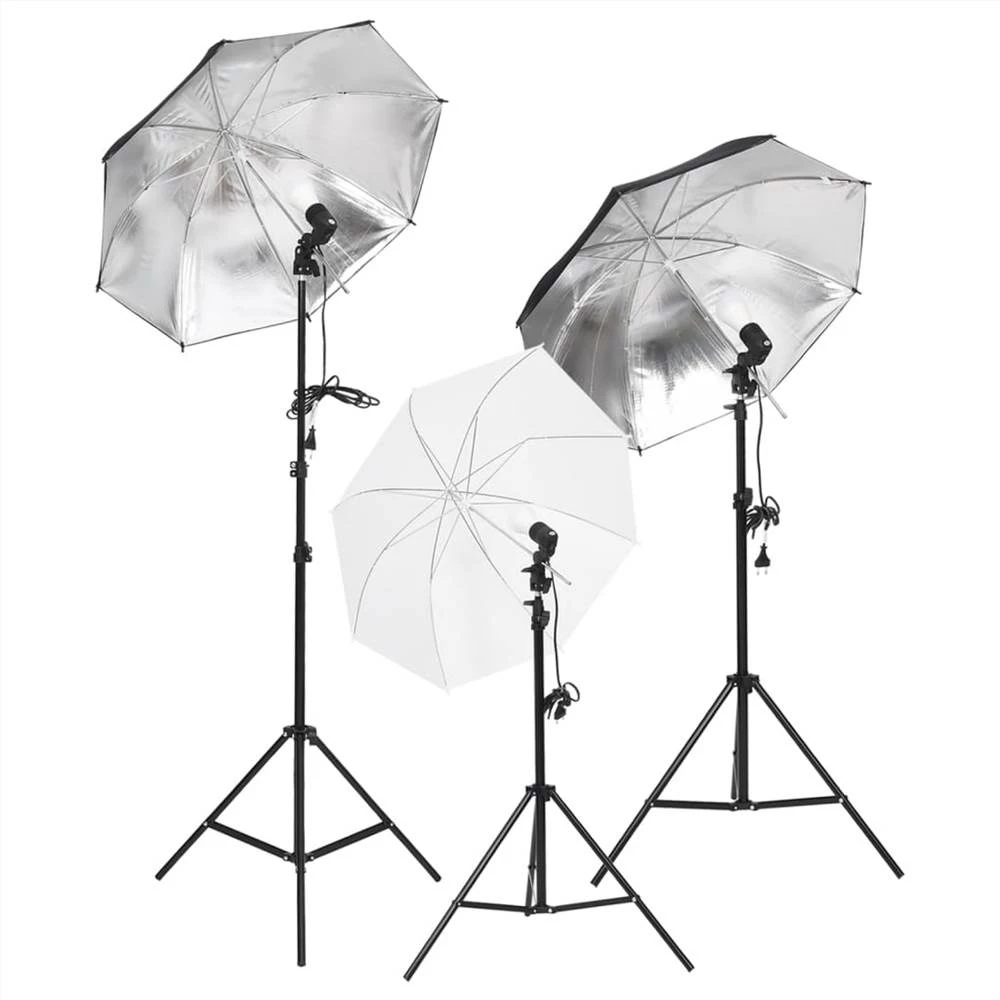 New π Studio Lighting Set with Tripods & Umbrellas β€οΈ