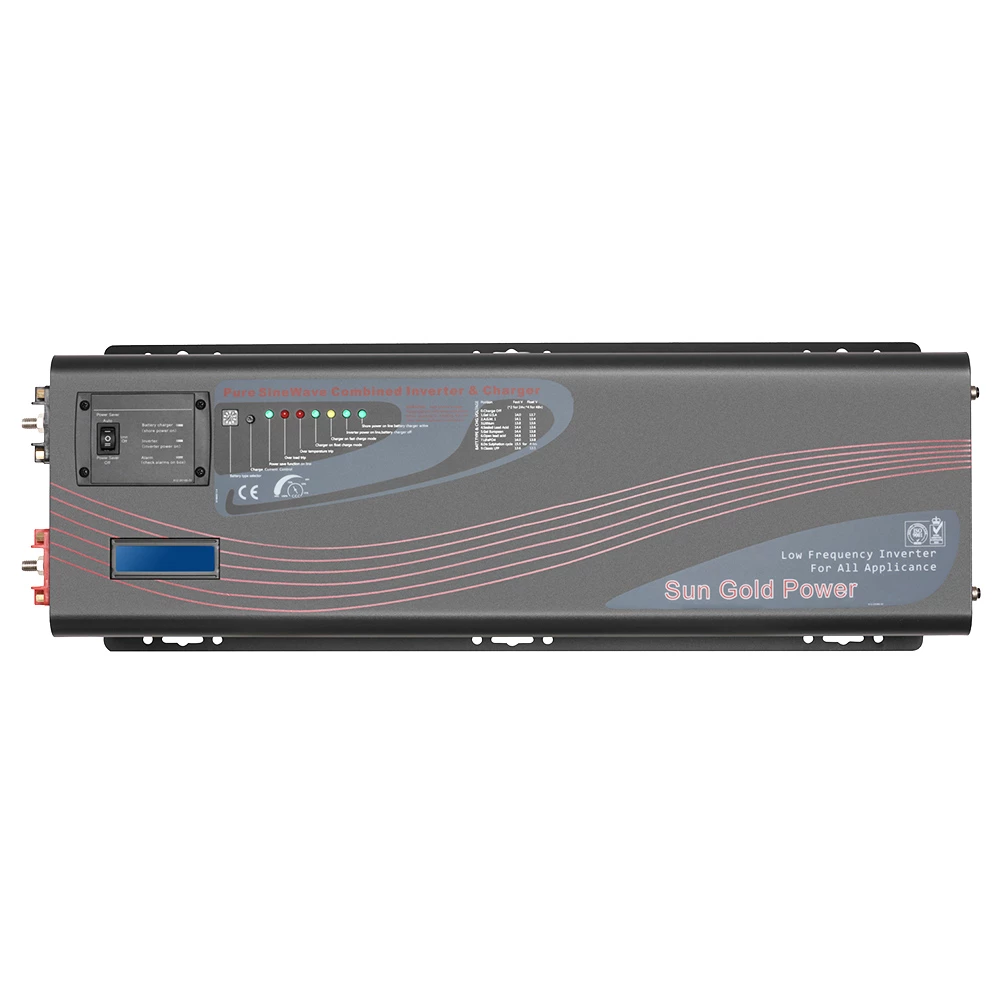 New 🛒 SunGoldPower 6000W 48V DC Pure Sine Wave Inverter, Low Frequency, 240V AC Input, 120V AC/240V AC Output, Split Phase with Battery Charger, Off-Grid, 18000W Peak 🤩 - Image 5