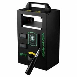 Budget ❤️ LTQ Vapor KP-1 Rosin Heat Press Machine, Dual 4.5*4.7in Heating Plates, 1000W, 4 Heating Rods, Digital Temperature Control, for Rosin and Dried Flowers 😉
