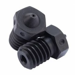 Buy 👏 Trianglelab E3D V6 0.6mm Hardened Steel Nozzles, Printing PEI/PEEK/Carbon Fiber Filament, for V6 Hotend 😍