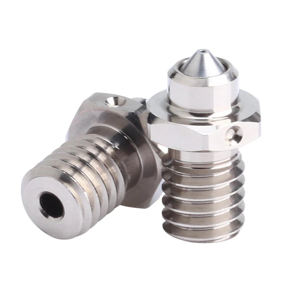 Promo π Trianglelab M6 ZS 0.4mm Nozzle, Hardened Steel Copper Alloy, High Temperature Resistant, for V6 Hotend 3D Printer 𧨠- Image 3
