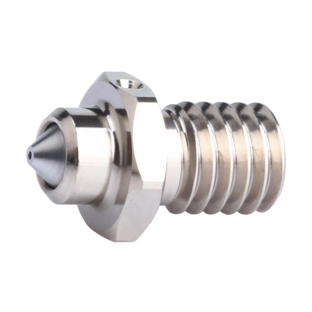 Promo π Trianglelab M6 ZS 0.4mm Nozzle, Hardened Steel Copper Alloy, High Temperature Resistant, for V6 Hotend 3D Printer 𧨠- Image 4