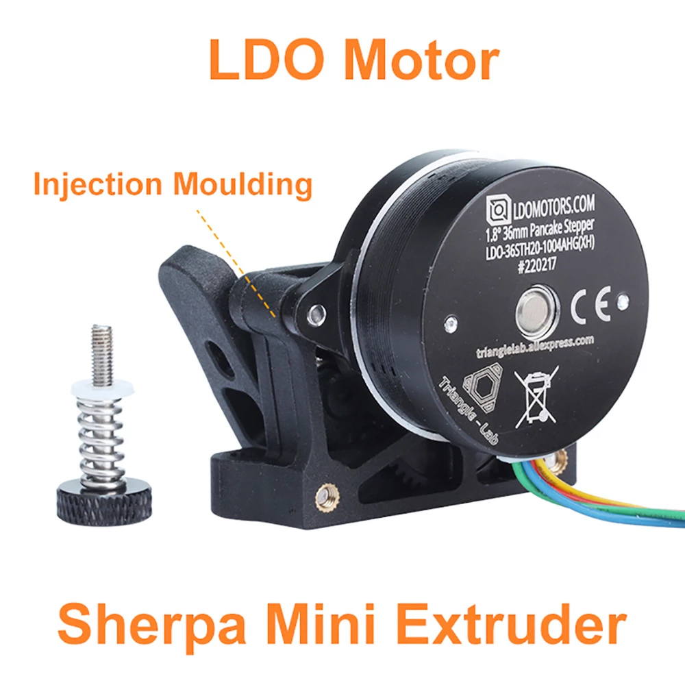 Flash Sale π Trianglelab Sherpa MINI Extruder SLS PA12 Print Part Light Weight DDB Extruder Compatible Ender3 CR10 CR6 3D Printer β¨ - Image 5