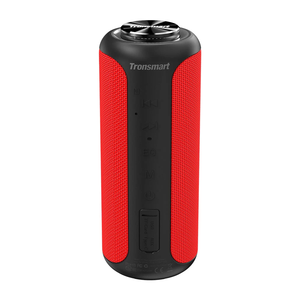 Brand new π₯ Tronsmart T6 Plus Upgraded Edition Bluetooth 5.0 40W Speaker NFC Connection 15 Hours Playtime IPX6 USB Charge Out - Red β¨