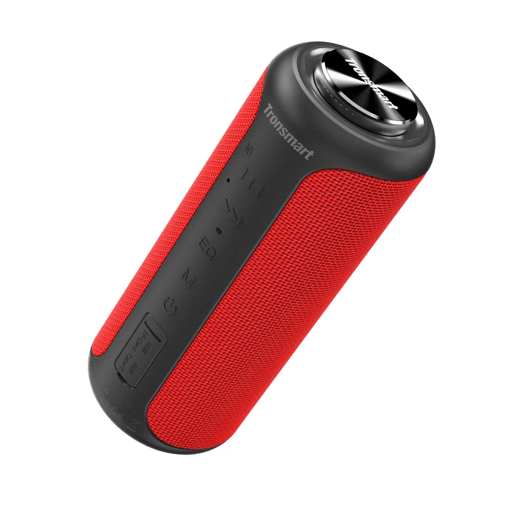 Brand new π₯ Tronsmart T6 Plus Upgraded Edition Bluetooth 5.0 40W Speaker NFC Connection 15 Hours Playtime IPX6 USB Charge Out - Red β¨ - Image 2