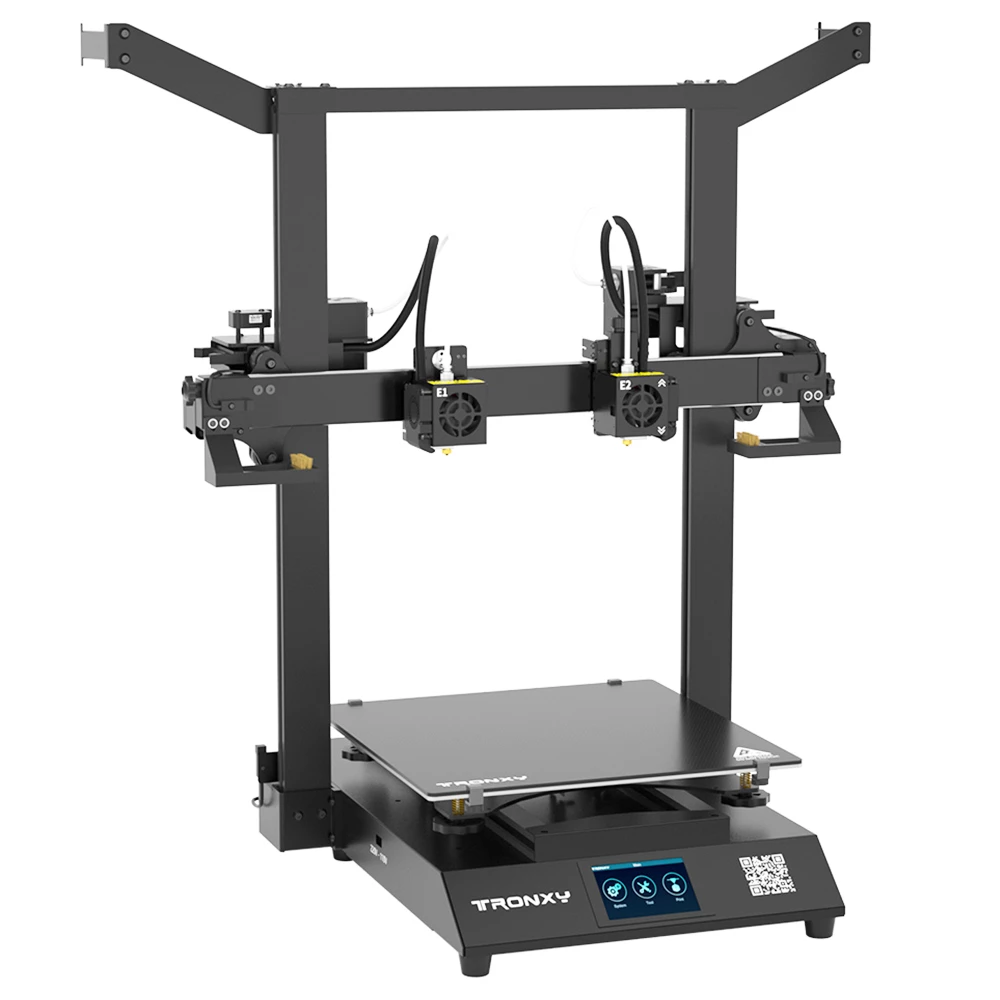 Promo 🔥 TRONXY Gemini S Dual Extruder 3D Printer Support Soluble PVA 32 Bit Silent Mainboard 300*300*390mm 🔔 - Image 3