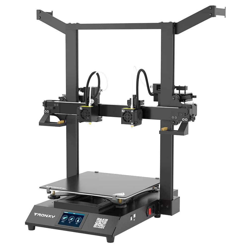 Promo 🔥 TRONXY Gemini S Dual Extruder 3D Printer Support Soluble PVA 32 Bit Silent Mainboard 300*300*390mm 🔔 - Image 4