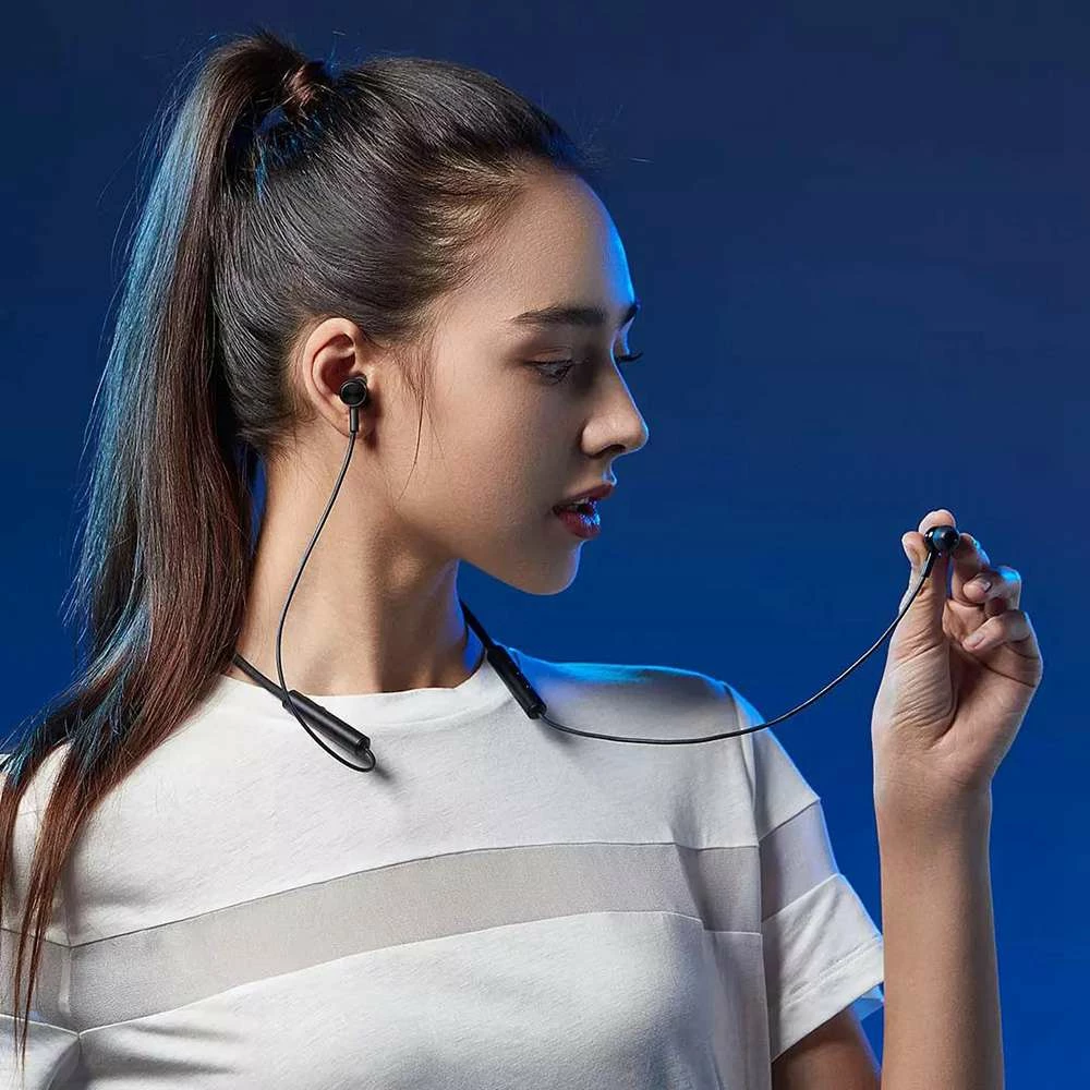 Coupon ⌛ Xiaomi Line Free Qualcomm QCC5125 Bluetooth 5.0 Earphone Qualcomm aptX Adaptive DSP cVc Noise Canceling 9 Hours Working Time - Black 🎉 - Image 2