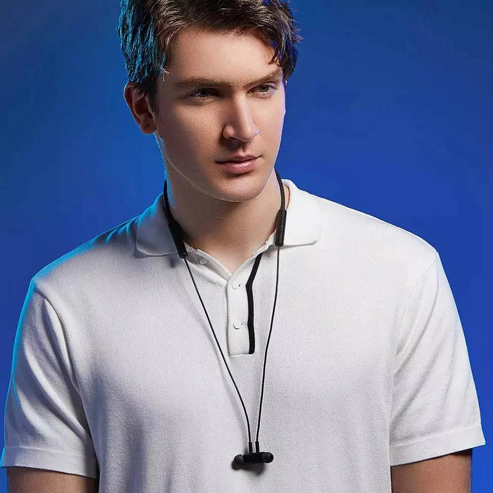 Coupon ⌛ Xiaomi Line Free Qualcomm QCC5125 Bluetooth 5.0 Earphone Qualcomm aptX Adaptive DSP cVc Noise Canceling 9 Hours Working Time - Black 🎉 - Image 3