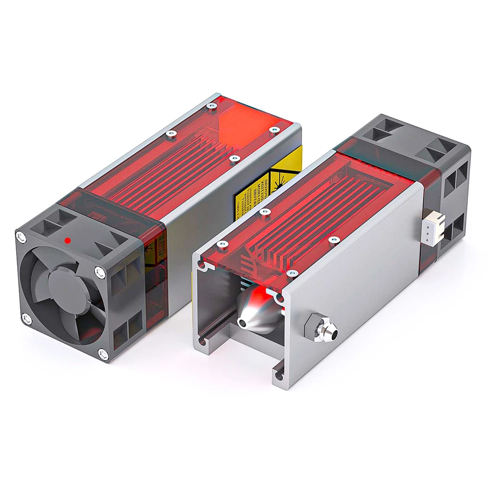 Brand new π₯° ZBAITU C80-EAIR 10W Laser Module with Air Assist, Fixed-focus, 0.08x0.08mm Spot, Eye Protection, Single Fan π - Image 3