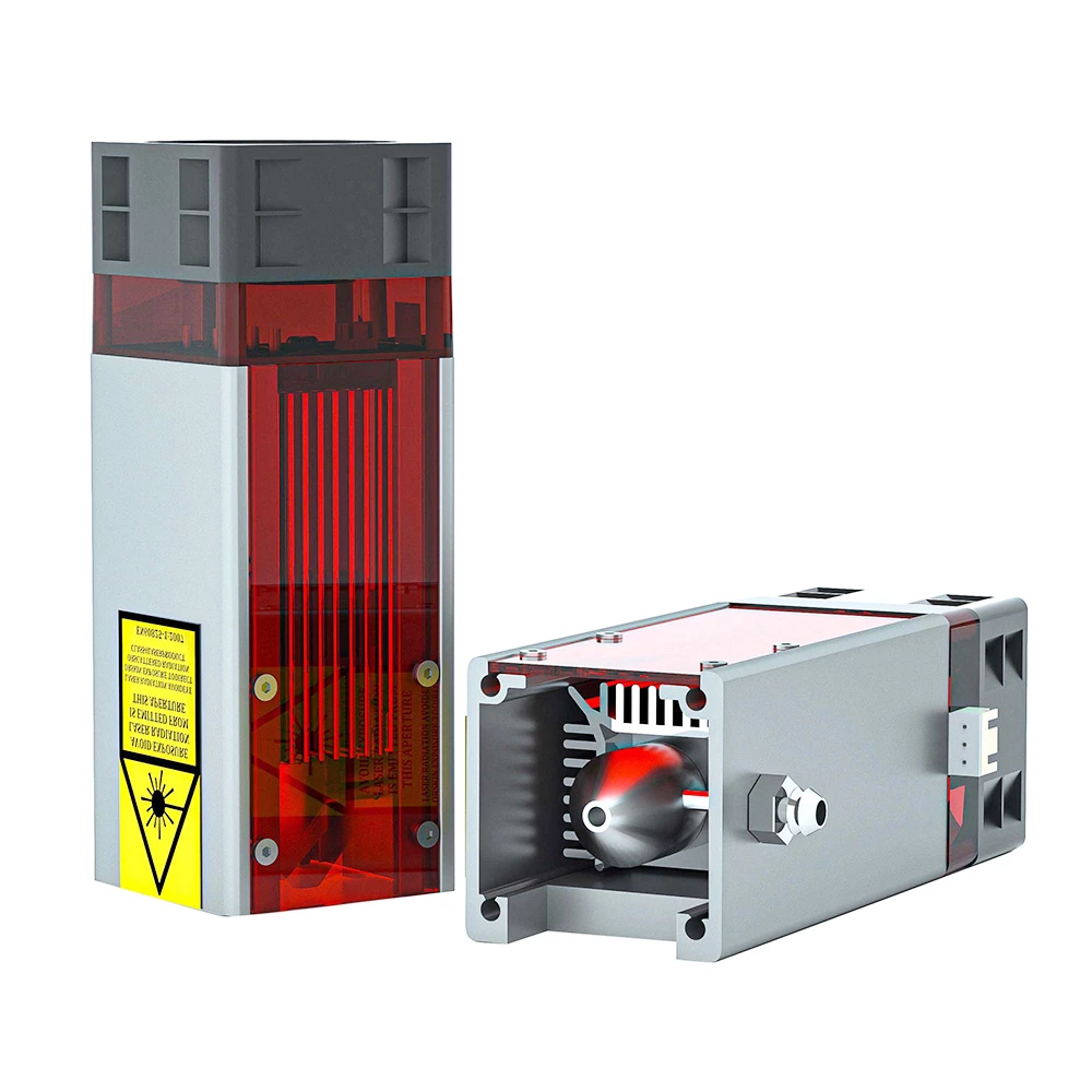 Brand new π₯° ZBAITU C80-EAIR 10W Laser Module with Air Assist, Fixed-focus, 0.08x0.08mm Spot, Eye Protection, Single Fan π - Image 4