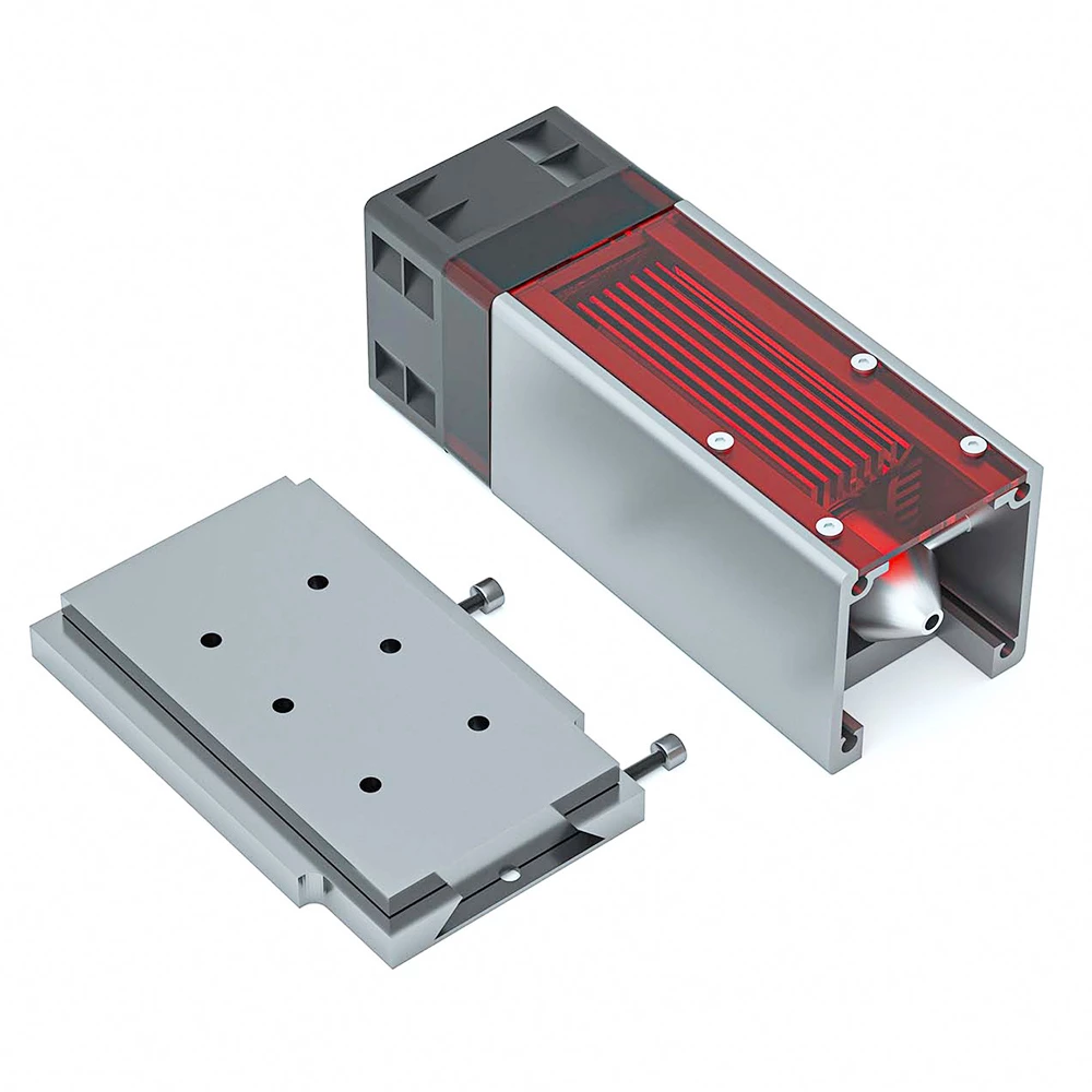 Brand new π₯° ZBAITU C80-EAIR 10W Laser Module with Air Assist, Fixed-focus, 0.08x0.08mm Spot, Eye Protection, Single Fan π - Image 5