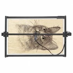 Coupon ✨ ZBAITU M81 10W CNC Laser Engraver, 0.08mm Compressed Spot, Focus Free, Offline Engraving, Cuts 10mm Wood in One Pass, 460*810mm 🔥