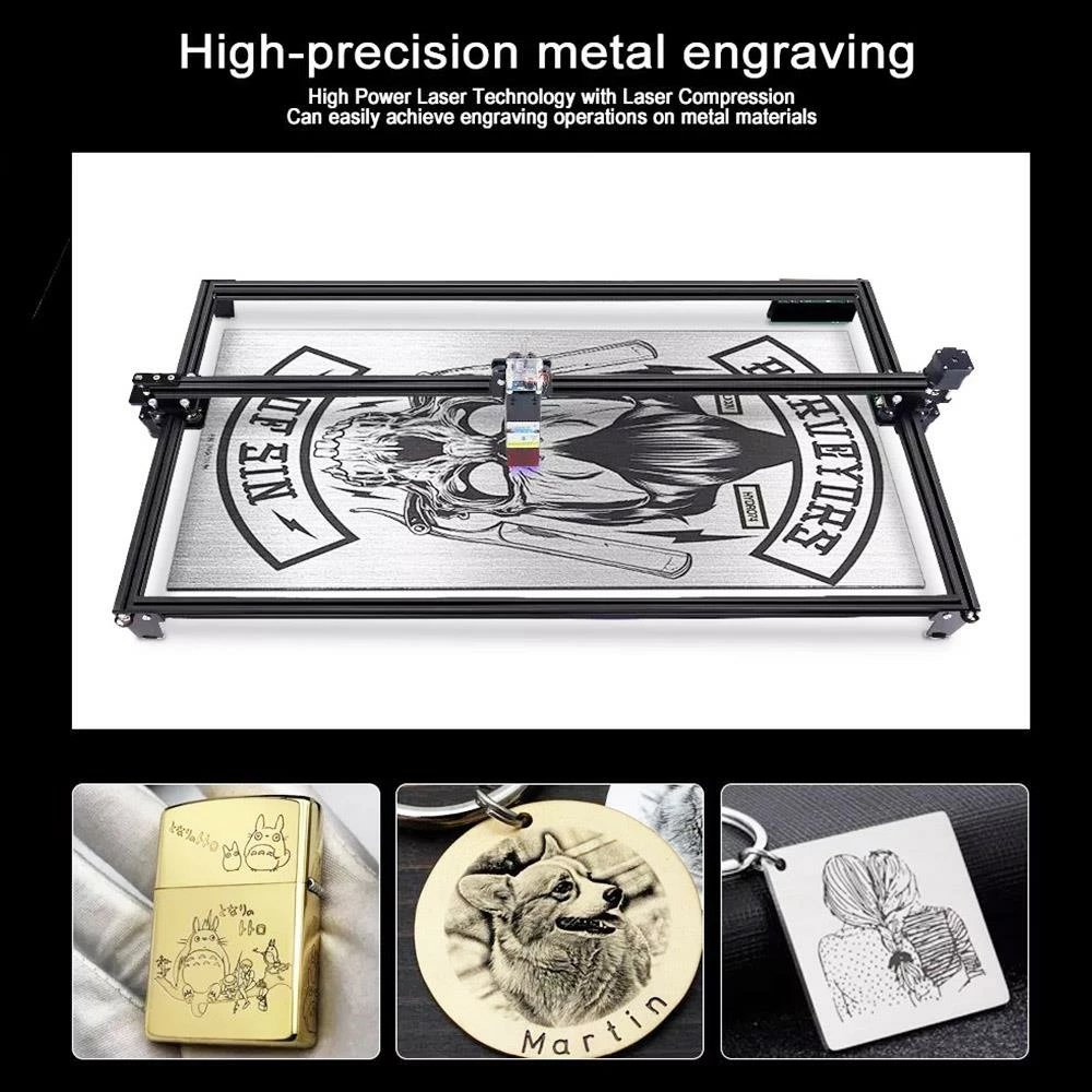 Coupon β¨ ZBAITU M81 10W CNC Laser Engraver, 0.08mm Compressed Spot, Focus Free, Offline Engraving, Cuts 10mm Wood in One Pass, 460*810mm π₯ - Image 3