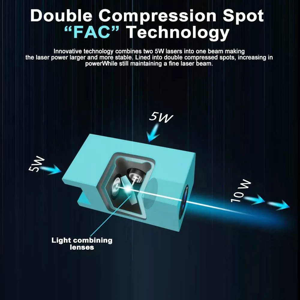 Coupon β¨ ZBAITU M81 10W CNC Laser Engraver, 0.08mm Compressed Spot, Focus Free, Offline Engraving, Cuts 10mm Wood in One Pass, 460*810mm π₯ - Image 5