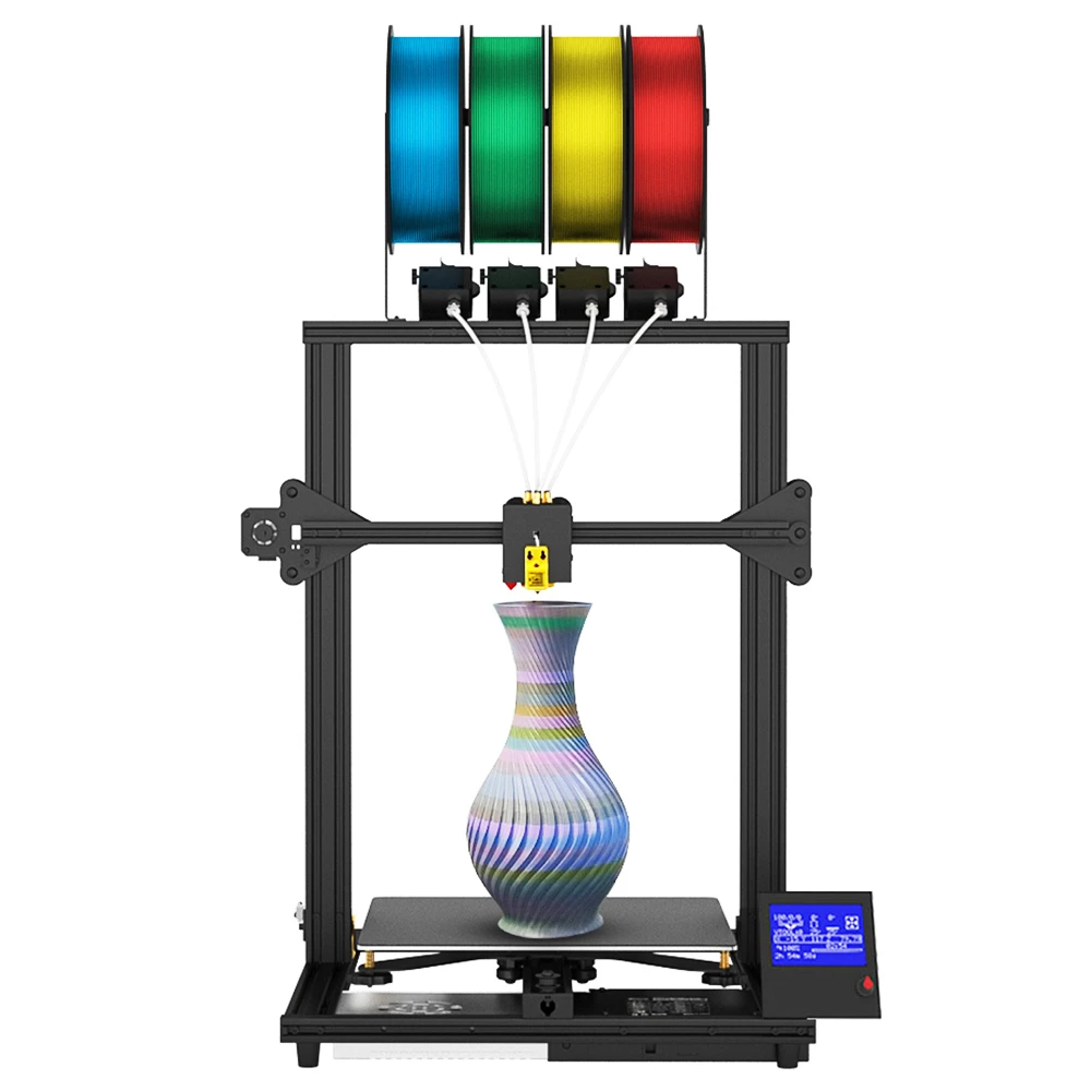 Best deal β¨ Zonestar Z8PM4 Pro 4 Titan Extruders 3D Printer, 4 in1 out Color-Mixing, Auto Leveling, 32Bit Mainboard, LCD Screen, Open Source, 300*300*400mm π― - Image 3