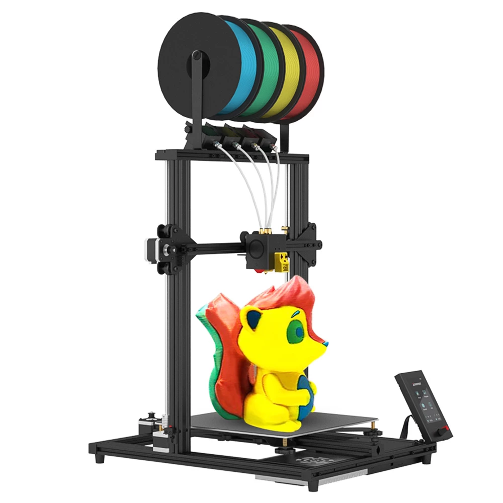 Best deal β¨ Zonestar Z8PM4 Pro 4 Titan Extruders 3D Printer, 4 in1 out Color-Mixing, Auto Leveling, 32Bit Mainboard, LCD Screen, Open Source, 300*300*400mm π― - Image 5
