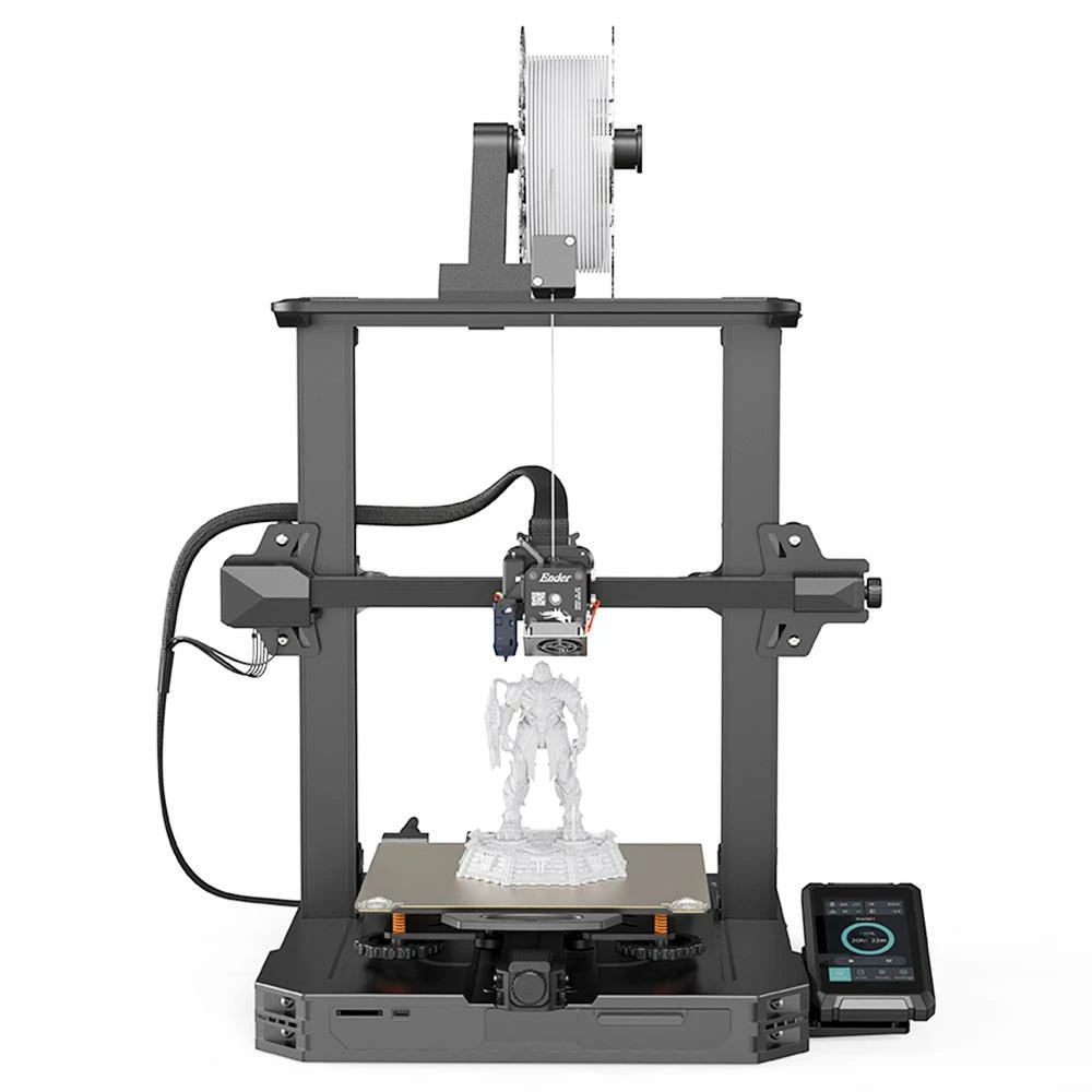 Brand new π Creality Ender-3 S1 Pro 3D Printer, Sprite Full Metal Direct Extruder, Max 300 Celsius Degrees, Dual Z-axis Sync, Bend Spring Sheet to Release, LED Lights, Supports PLA/ABS/Wood TPU/PETG/PA π₯ - Image 3