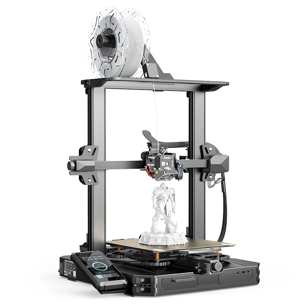 Brand new π Creality Ender-3 S1 Pro 3D Printer, Sprite Full Metal Direct Extruder, Max 300 Celsius Degrees, Dual Z-axis Sync, Bend Spring Sheet to Release, LED Lights, Supports PLA/ABS/Wood TPU/PETG/PA π₯ - Image 2