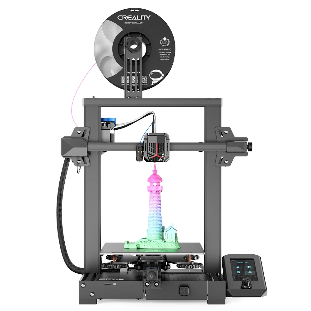 Brand new π Creality Ender-3 V2 Neo 3D Printer, CR Touch Auto-leveling, Full-Metal Bowden Extruder, 4.3inch Color Screen, 32Bit Mainboard, 220*220*250mm π - Image 3