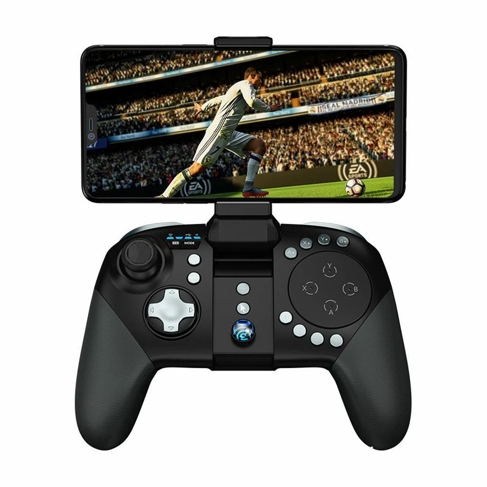 Cheapest π GameSir G5 Bluetooth 5.0 Game Controller Wireless Touchpad with Bracket for Android iOS - Black π