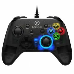 Cheap 🛒 Gamesir T4W Wired Turbo Gamepad for Playstation PC Steam for Windows(7/8/10 ) Android TV BOX - Black 🧨