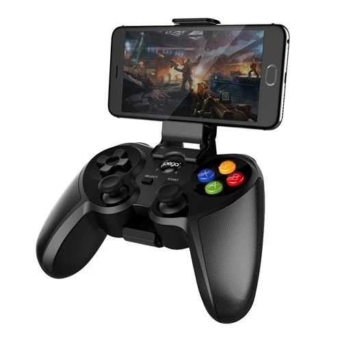 Discount π€© IPega PG-9078 Wireless Bluetooth Gamepad Game Controller with Adjustable Holder Hall Sensor - Black π - Image 2