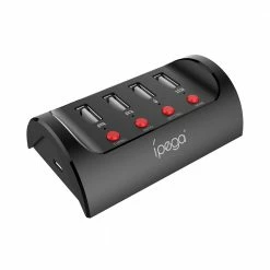 Coupon 🔔 IPEGA PG-9133 4 USB Ports Keyboard Mouse Converter Support N-Switch PA X1 - Black ⌛