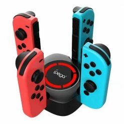 Budget 🔔 IPEGA PG-9177 4 Charging Interfaces Charging Docks Type-C for Nintendo Switch Game Console -Black 😍