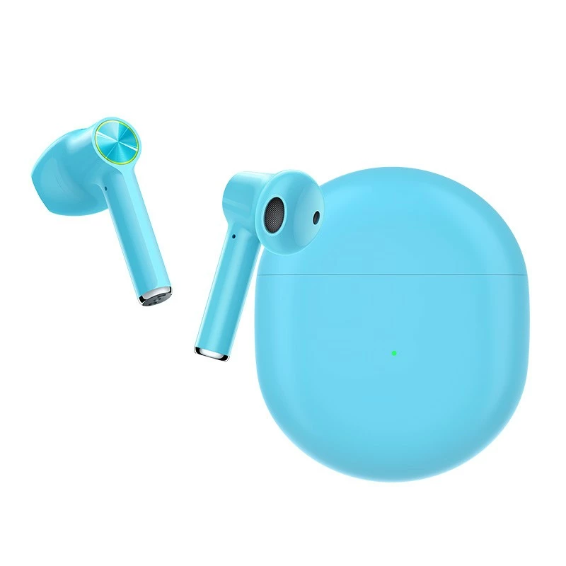 Outlet π OnePlus Buds TWS Earphones Bluetooth 5.0 ENC Noise Cancelling Support Dolby Atoms 13.4mm Dynamic Drivers 30 Hours Battery Life IPX4 Water Resistant - Blue π - Image 3