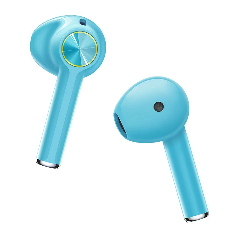 Outlet π OnePlus Buds TWS Earphones Bluetooth 5.0 ENC Noise Cancelling Support Dolby Atoms 13.4mm Dynamic Drivers 30 Hours Battery Life IPX4 Water Resistant - Blue π - Image 4