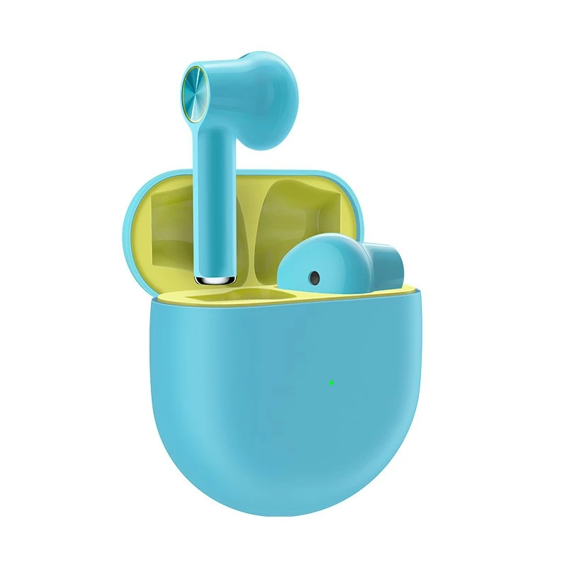 Outlet π OnePlus Buds TWS Earphones Bluetooth 5.0 ENC Noise Cancelling Support Dolby Atoms 13.4mm Dynamic Drivers 30 Hours Battery Life IPX4 Water Resistant - Blue π - Image 2