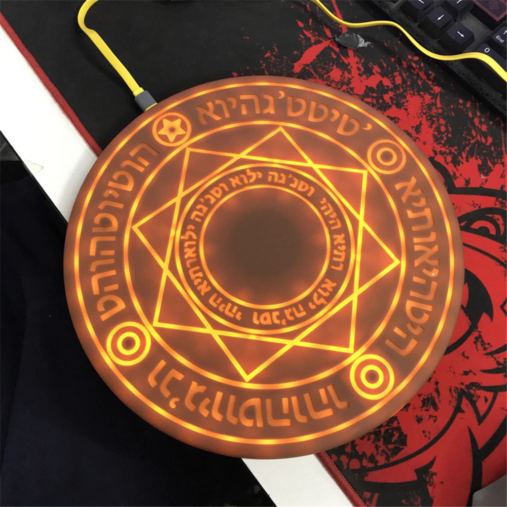 Top 10 π QI Magic Array 10W Wireless Charger Fast Charge Compatible with QI standard Wireless Charging Smartphone - Brown π - Image 2